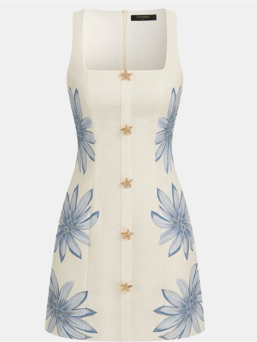 Starfish Floral Print Dress